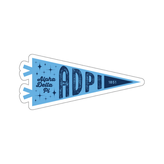 ADPI Sparkle Pennant Sticker