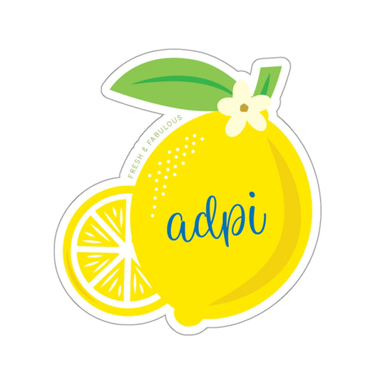 ADPi Lemons Sticker