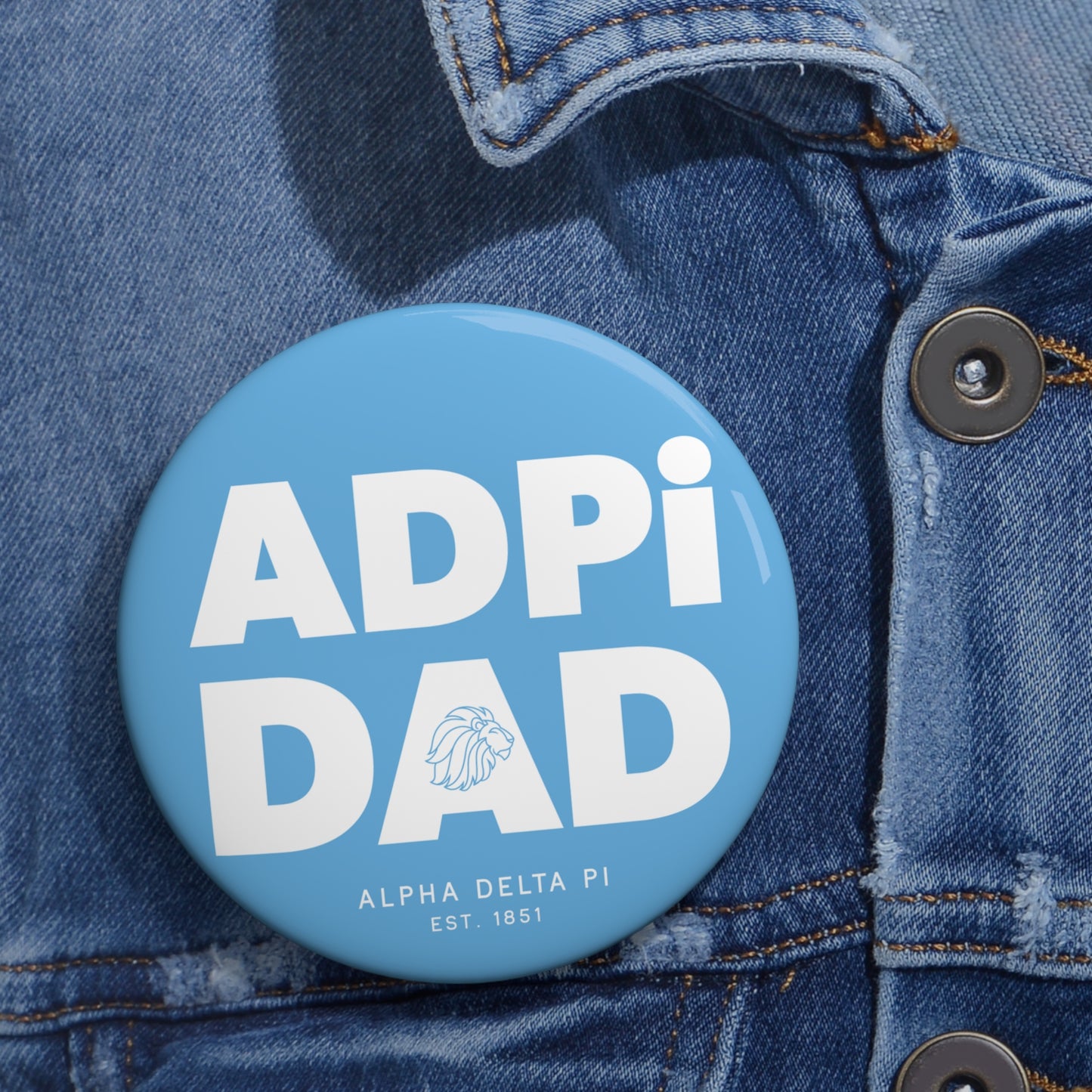 ADPi Dad Button