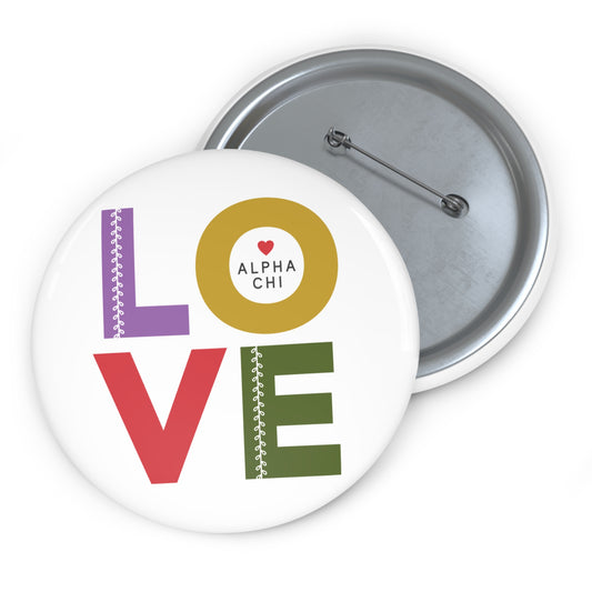 Alpha Chi LOVE Button