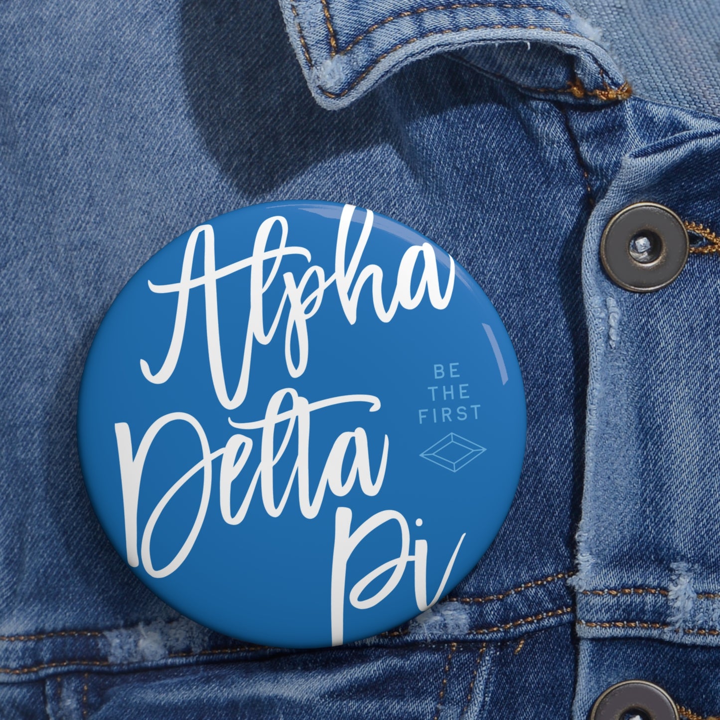 Alpha Delta Pi Fancy Button