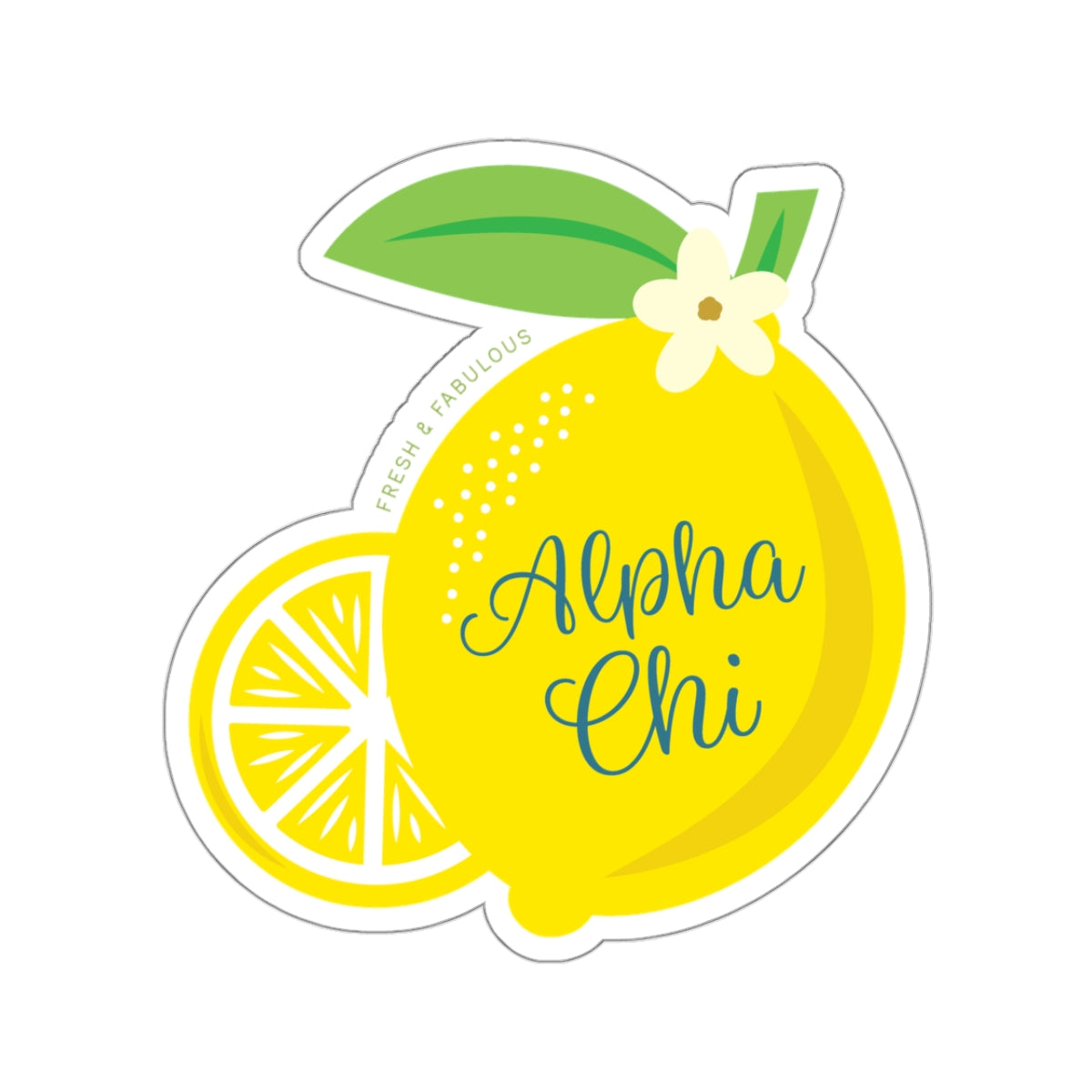 Alpha Chi Lemons Sticker