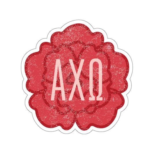 Alpha Chi Omega Flower Sticker