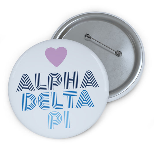 Alpha Delta Pi Retro Button