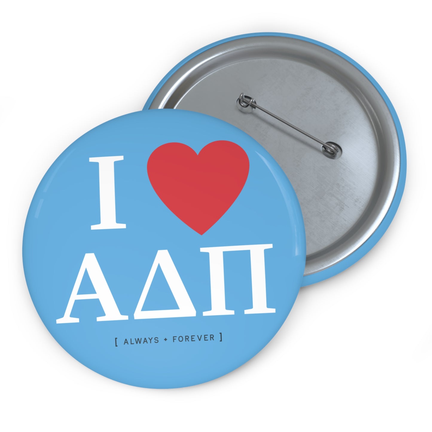 I Heart Alpha Delta Pi Button